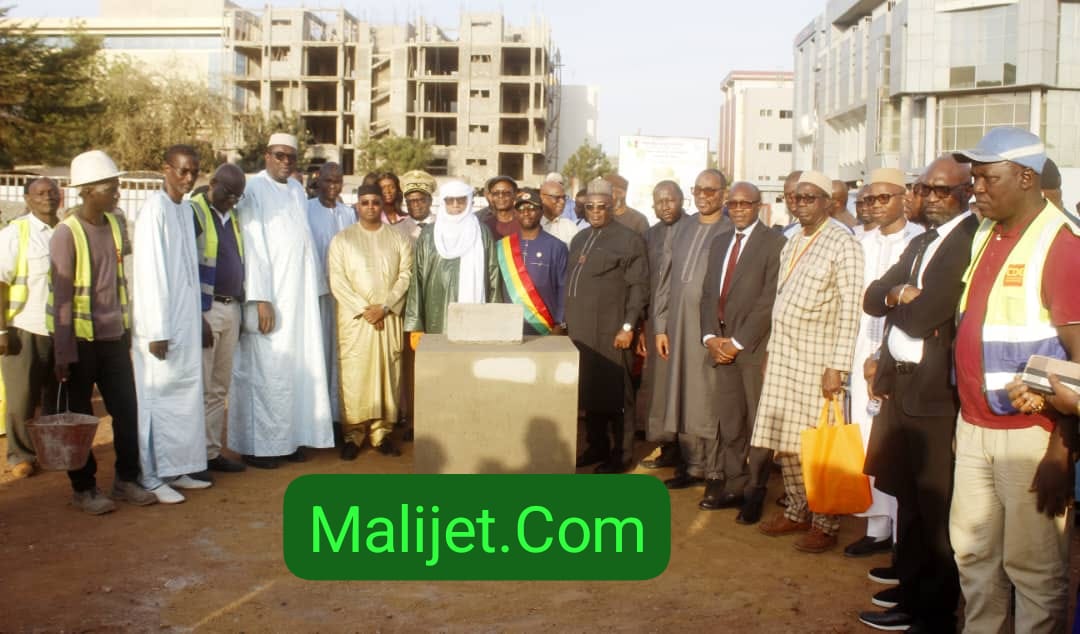 Orange Mali : Pose de la première pierre de son nouveau siège futuriste à l'ACI 2000